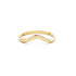 The Holly Arch Band in Yellow Gold